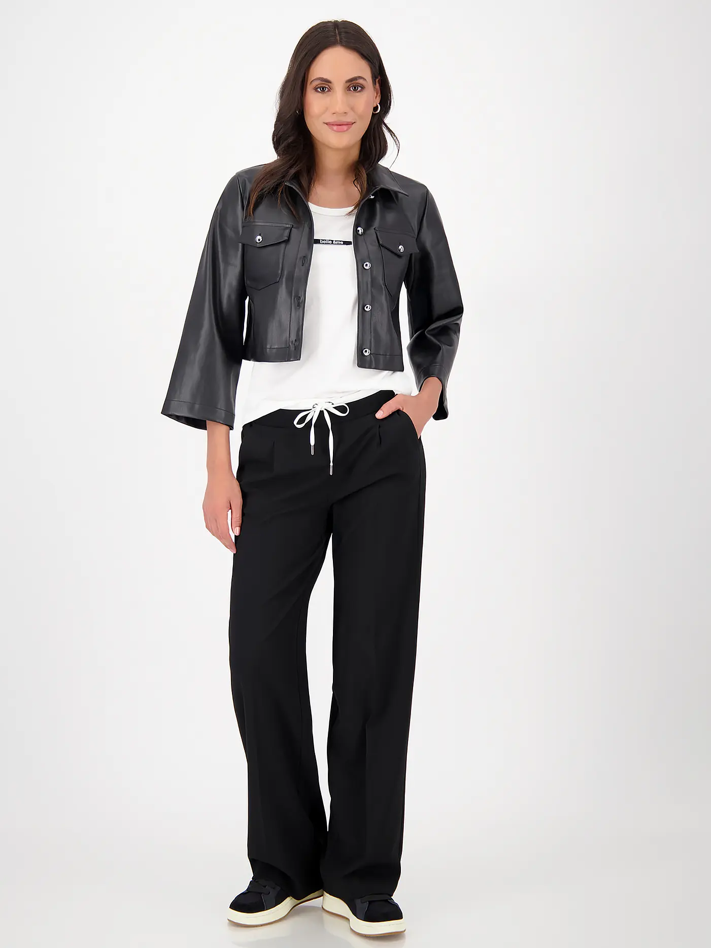 MONARI | Jacke in Lederoptik | 